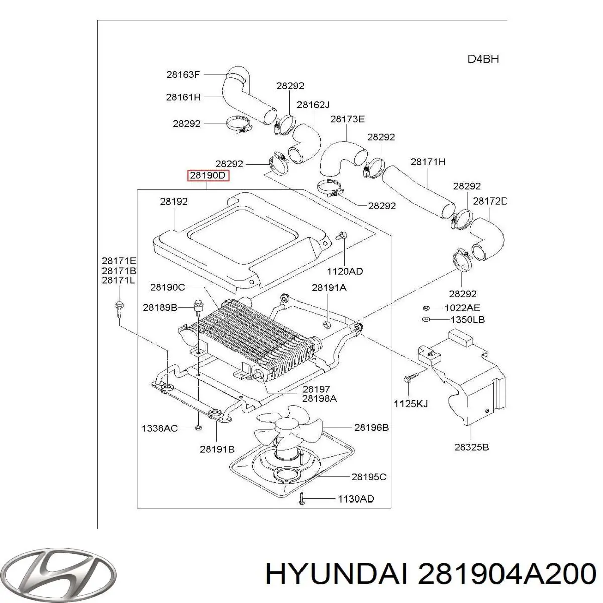 281904A200 Hyundai/Kia 