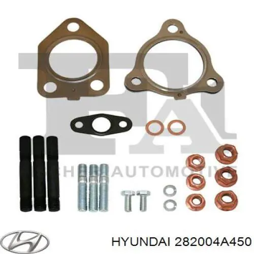 Turbocompresor Hyundai/Kia 282004A450 precio, desde 293,85 EUR