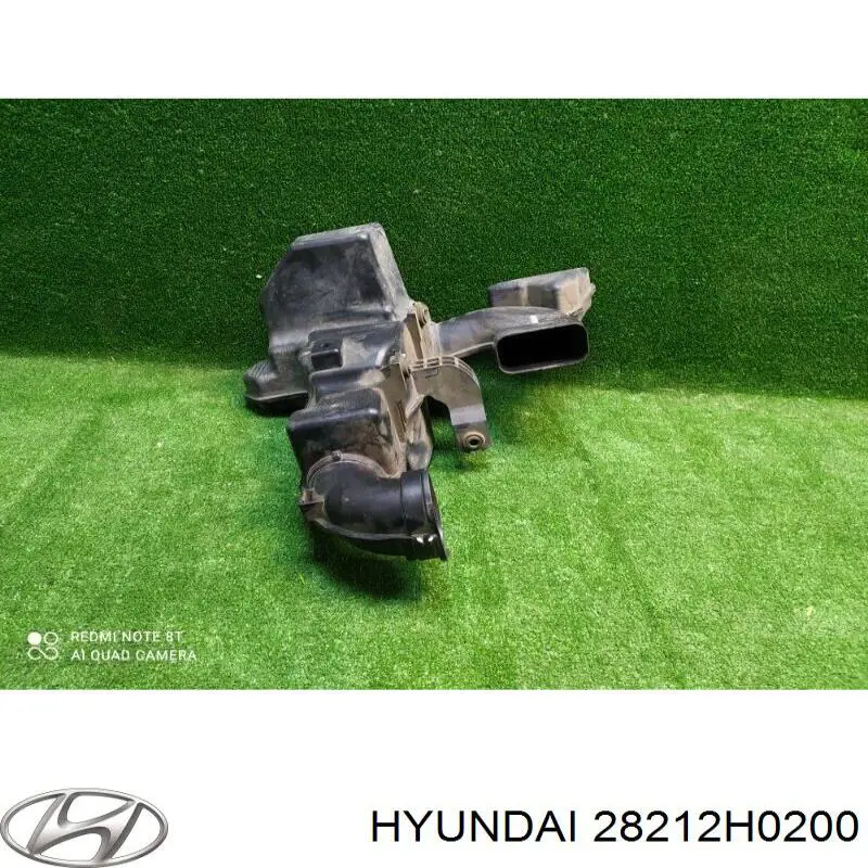 28212h0200 Hyundai/Kia resonador, filtro de aire