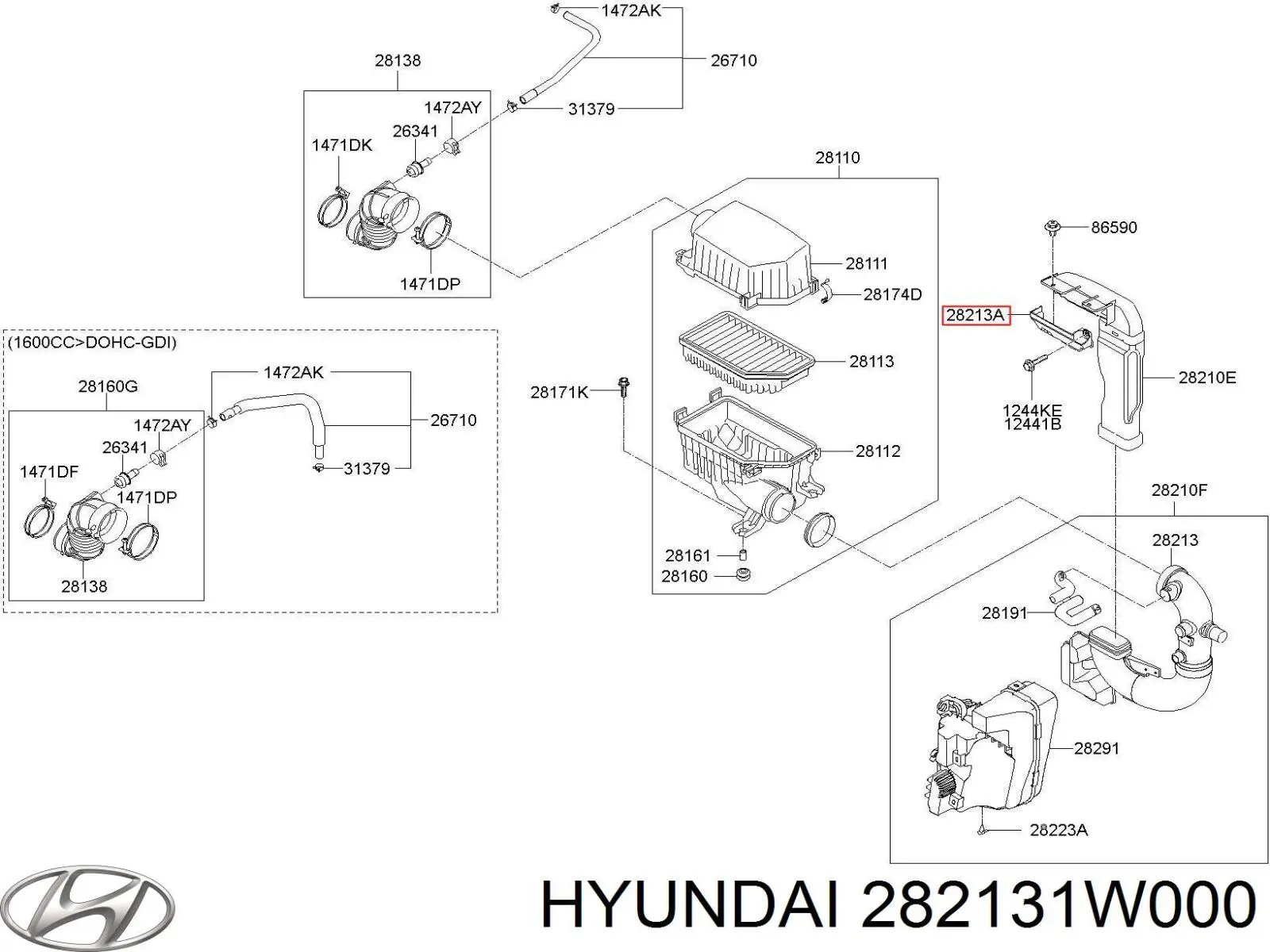 282131W000 Hyundai/Kia