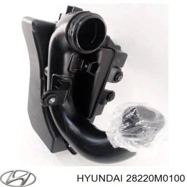 28220M0100 Hyundai/Kia resonador, filtro de aire