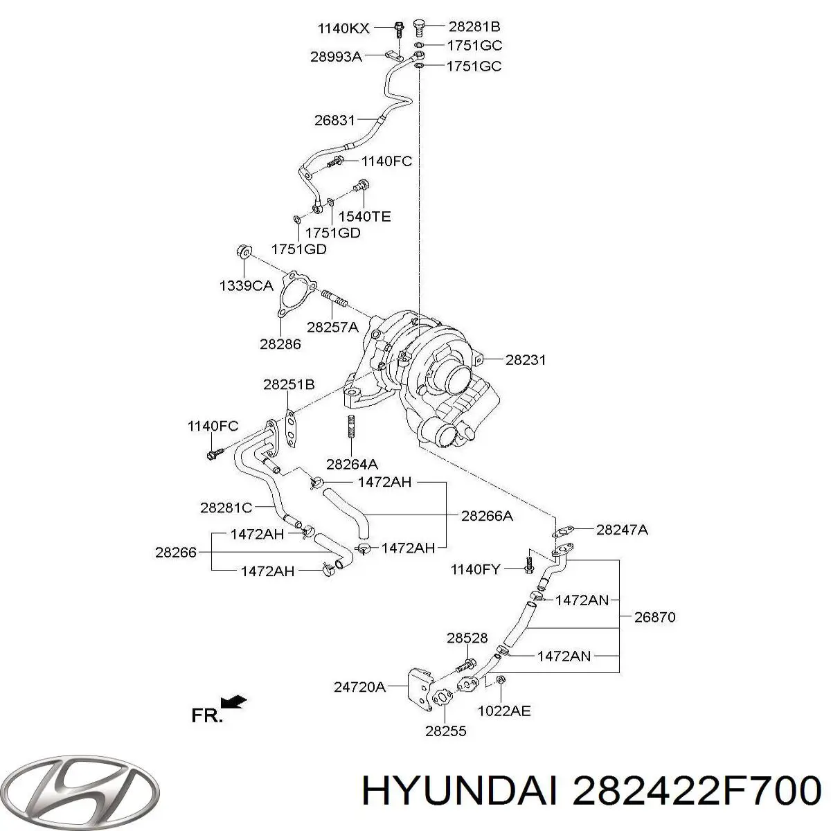 282422F700 Hyundai/Kia