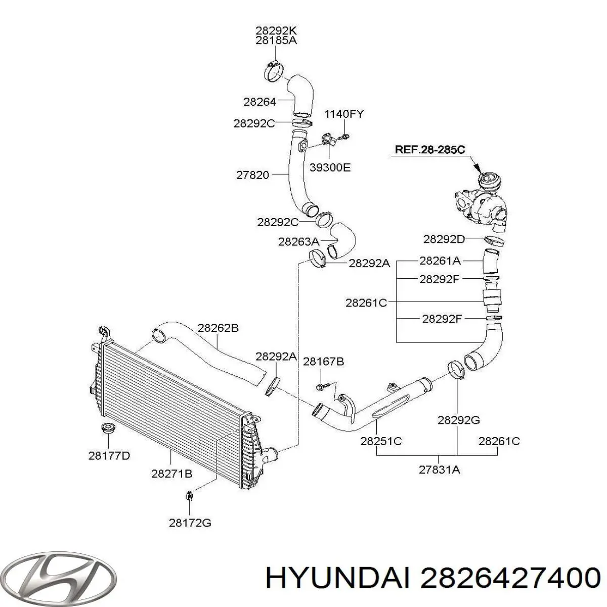 2826427400 Hyundai/Kia