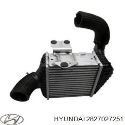 Radiador de intercooler KIA Sportage (JE)