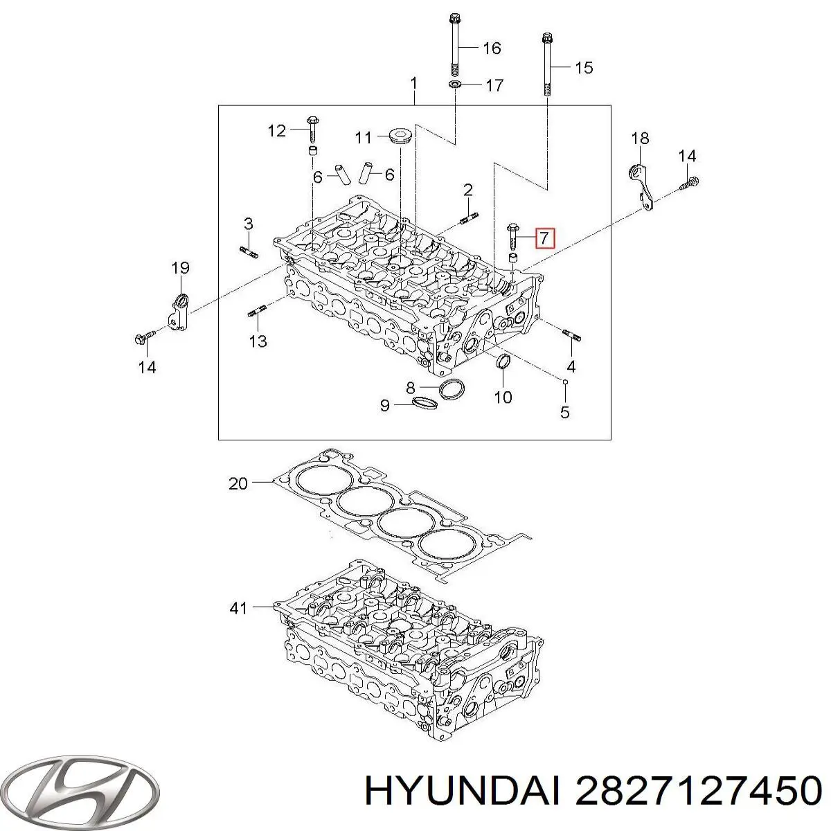 2827127450 Hyundai/Kia intercooler