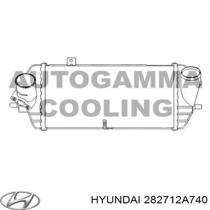 282712A740 Hyundai/Kia intercooler