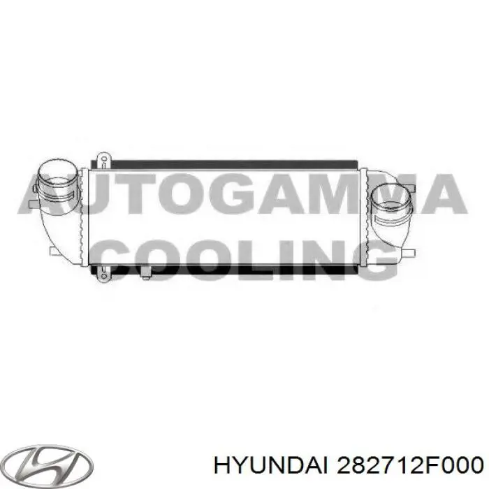 282712F000 Hyundai/Kia intercooler