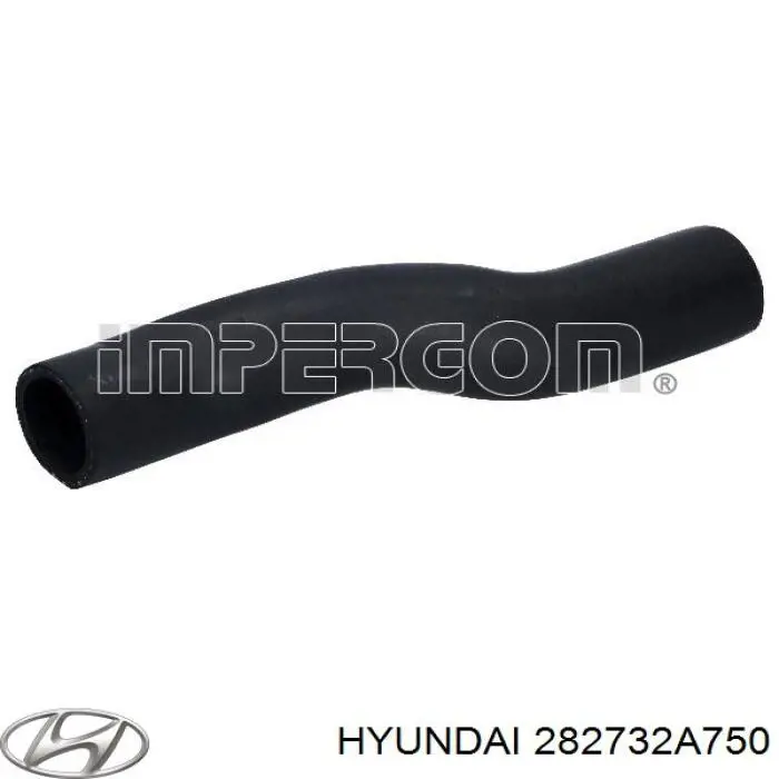 Tubo flexible de aire de sobrealimentación inferior para Hyundai I30 (GDH)