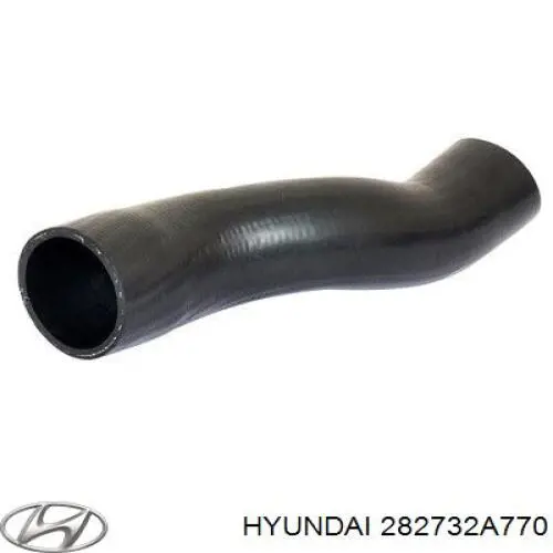 282732A770 Hyundai/Kia tubo flexible de aire de sobrealimentación inferior