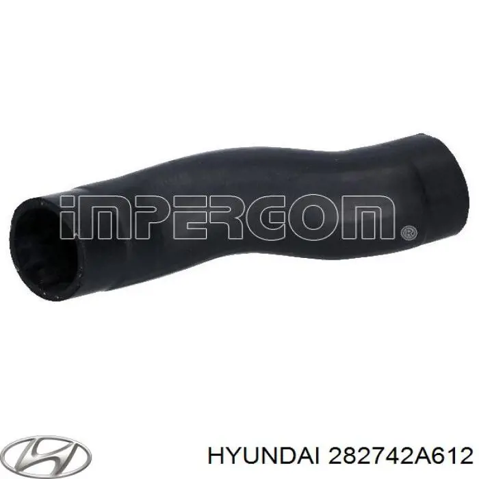 Tubo flexible de aire de sobrealimentación superior para Hyundai I30 (FD)