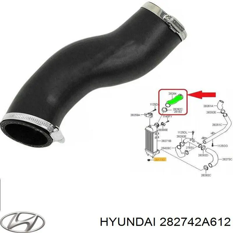 Manguera del intercooler Metalcaucho 98744 precio, desde 15,05 EUR