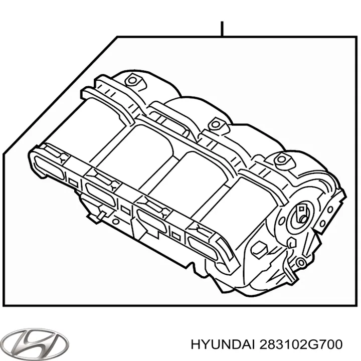 Comprar 283102G700 Hyundai/Kia Colector de admisión