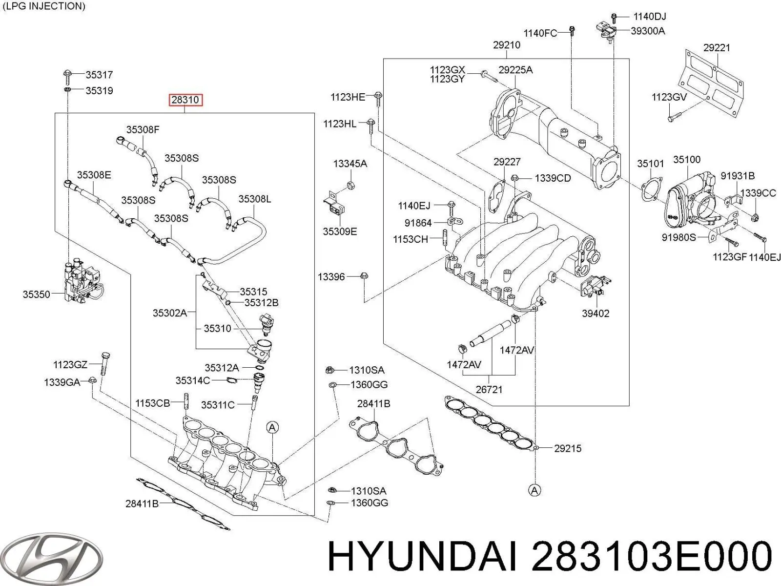 283103E000 Hyundai/Kia