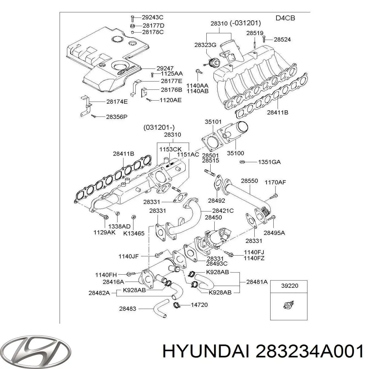 283234A000 Hyundai/Kia