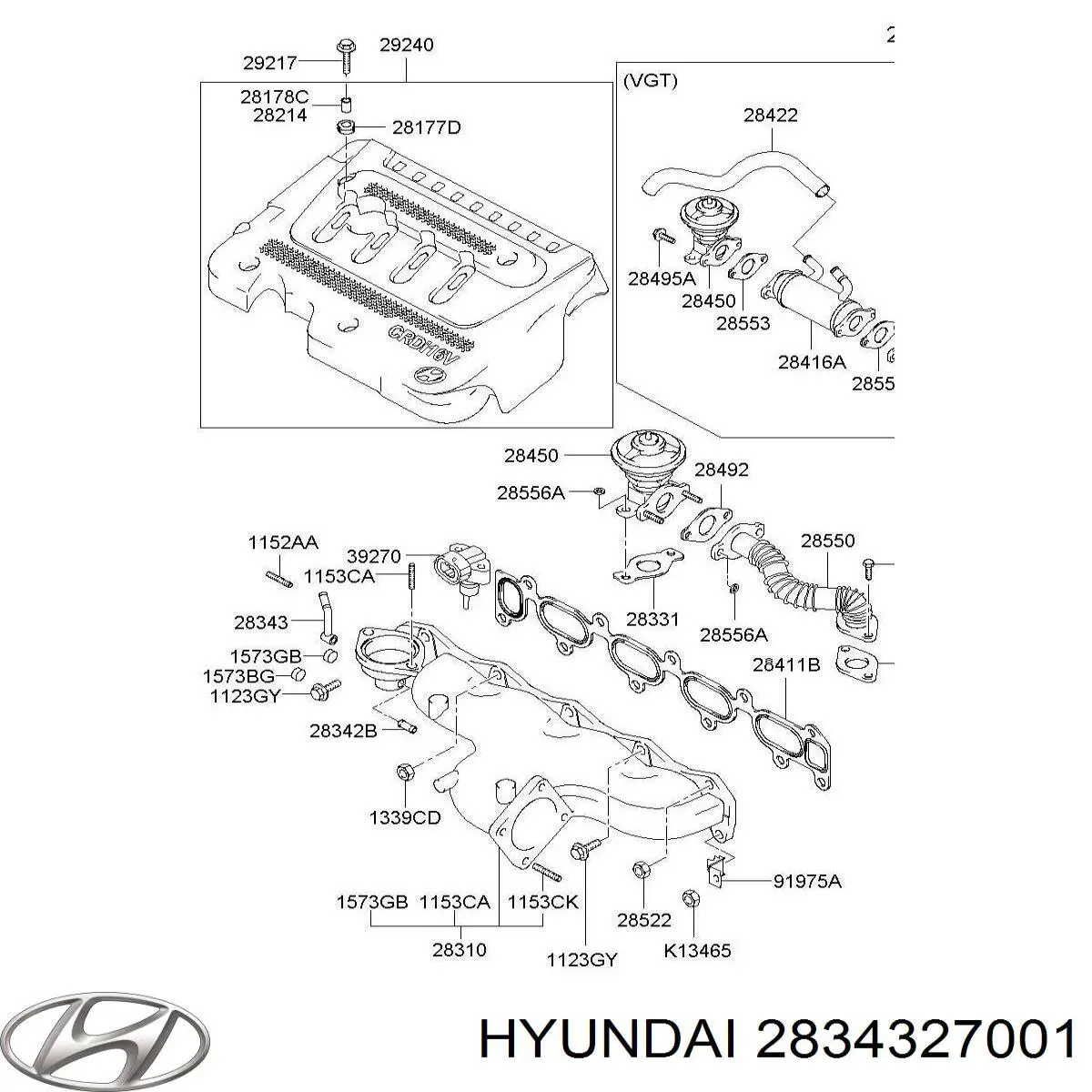 Comprar 2834327001 Hyundai/Kia 