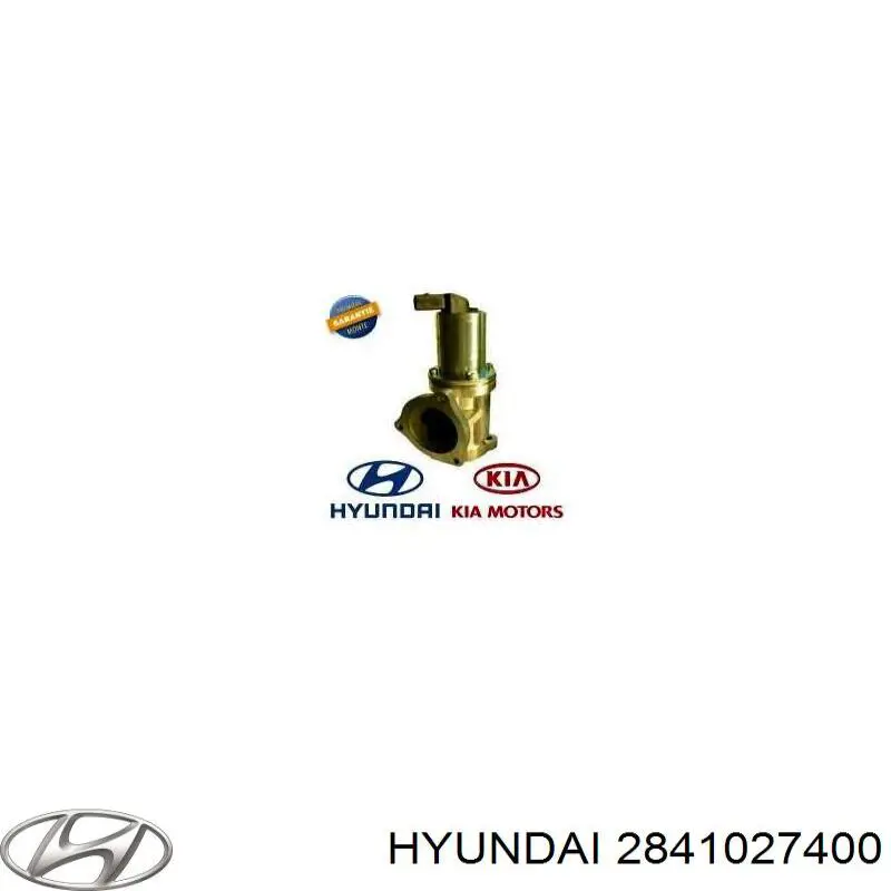 2841027400 Hyundai/Kia válvula, agr