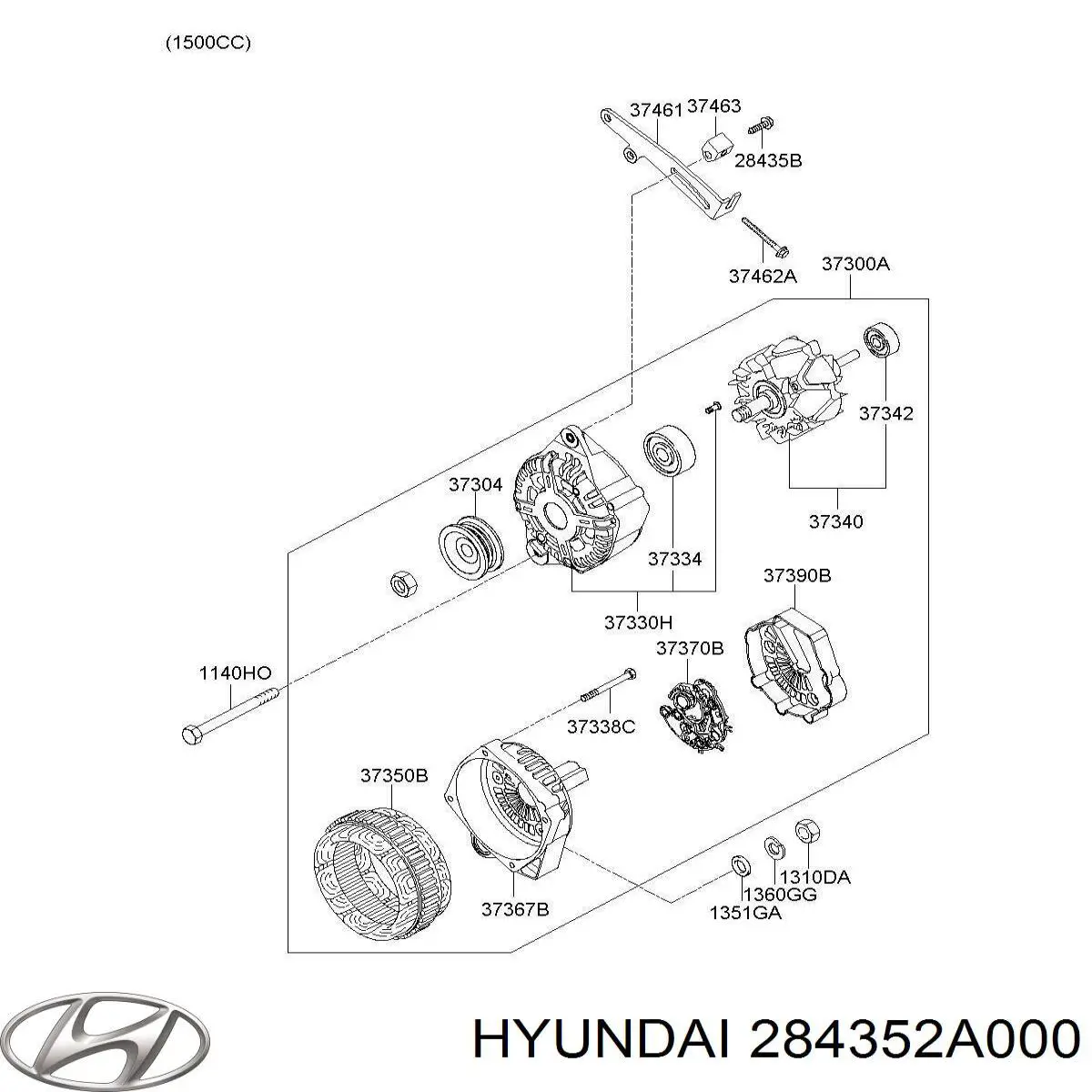  Hyundai/Kia 284352A000 precio, desde  