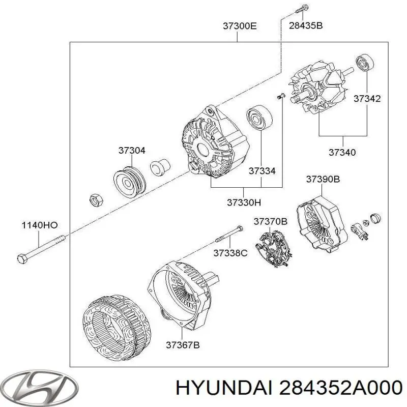 284352A000 Hyundai/Kia