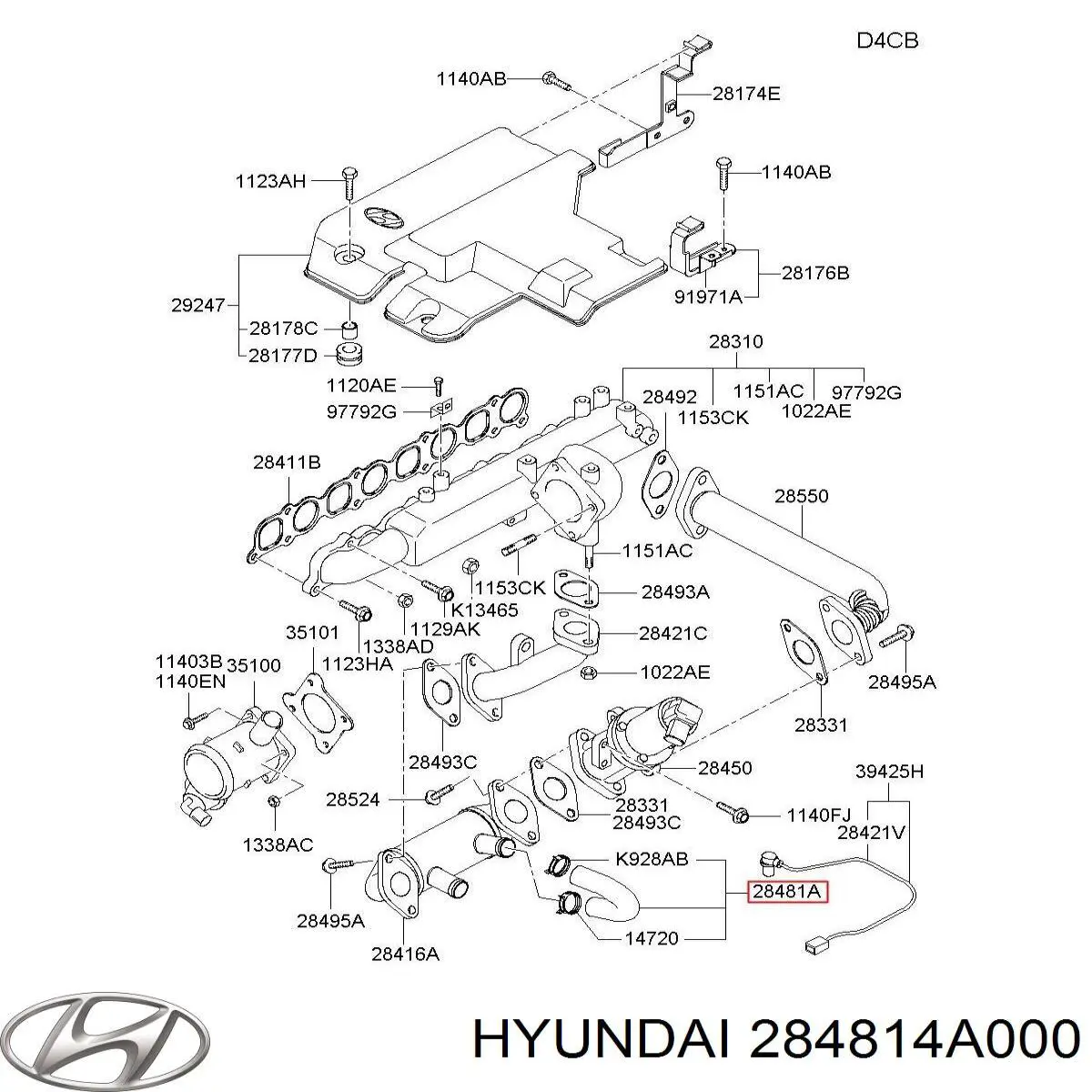 284814A000 Hyundai/Kia