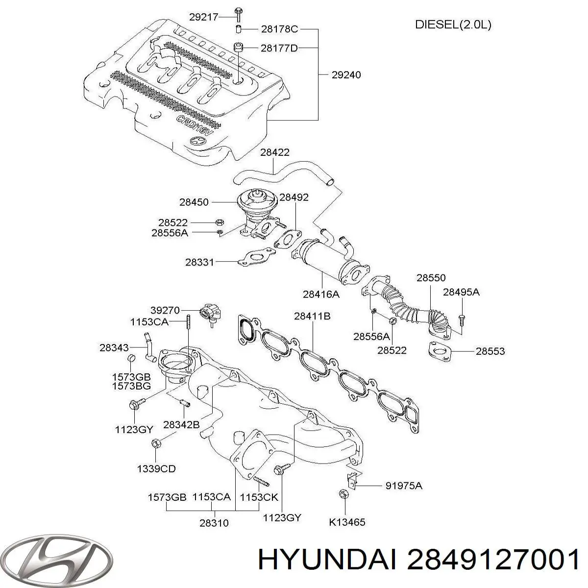 2849127001 Hyundai/Kia