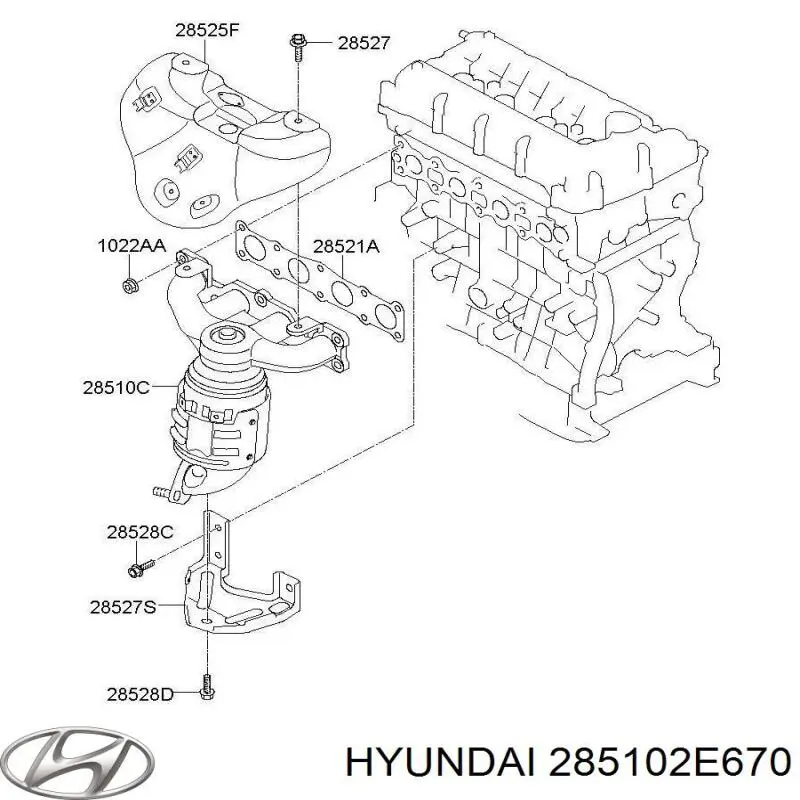 Comprar Colector de escape Hyundai Sonata VII LF