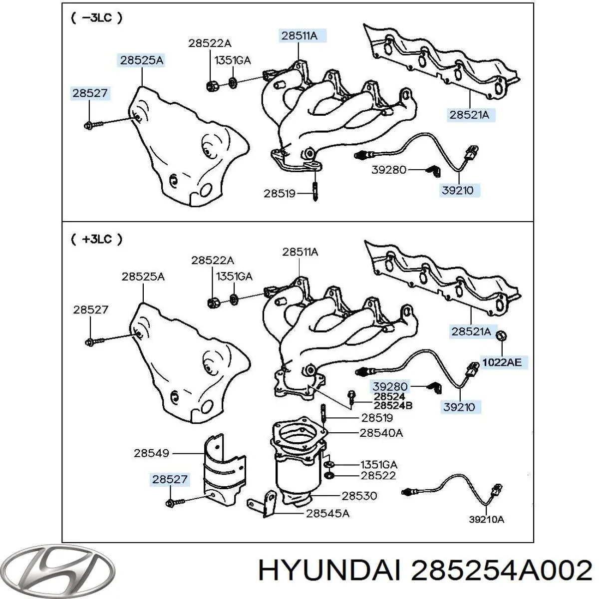 285254A002 Hyundai/Kia 