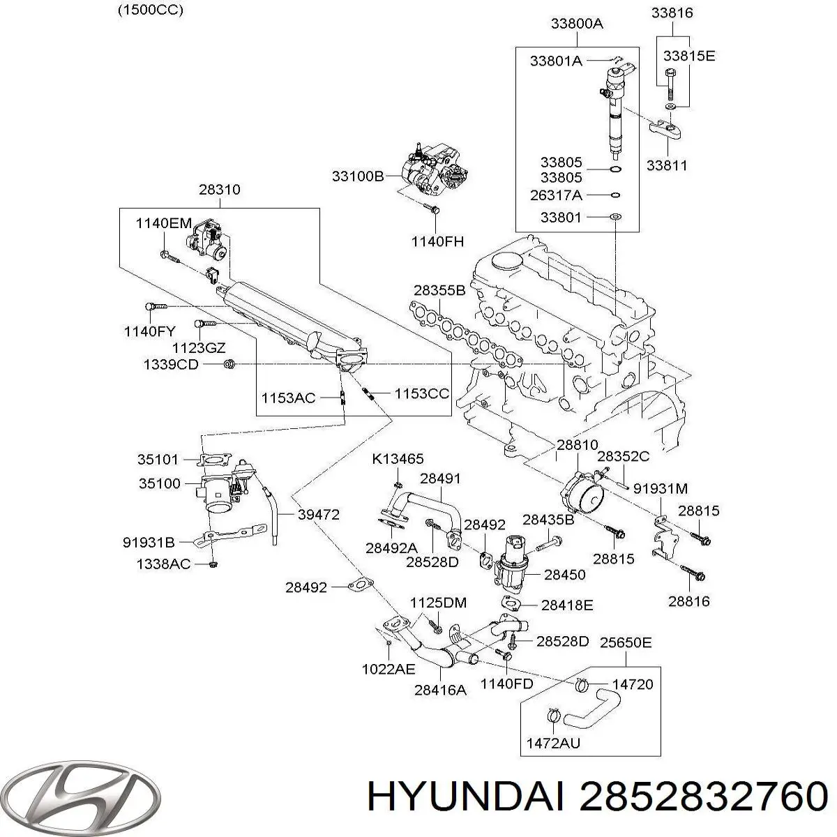 2852832760 Hyundai/Kia