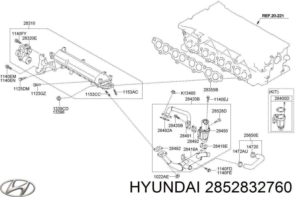  Hyundai/Kia 2852832760 precio, desde  