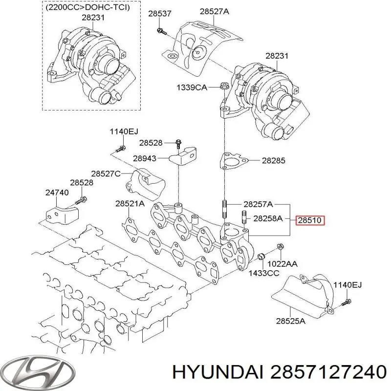 2857127240 Hyundai/Kia