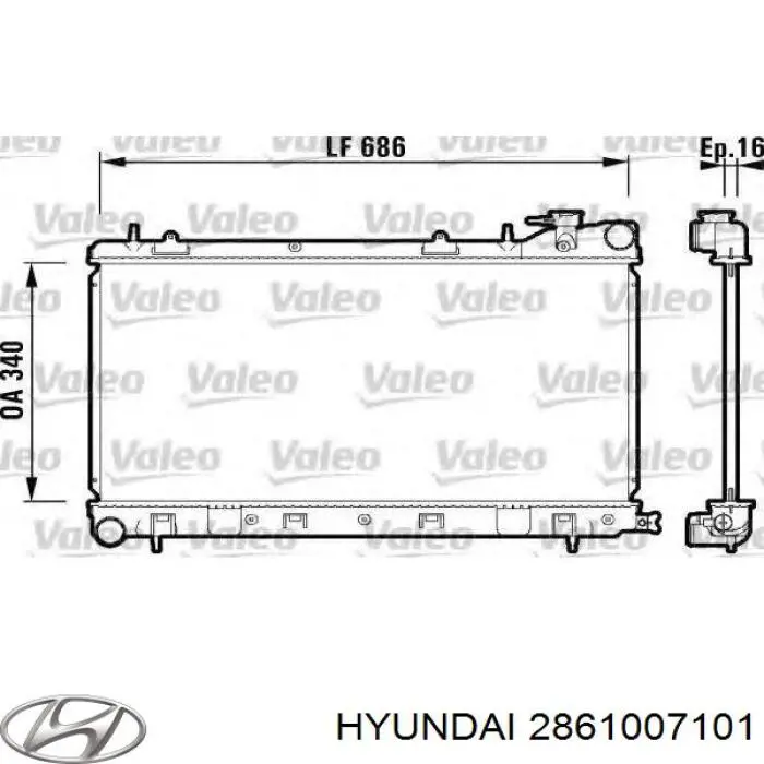  Hyundai/Kia 2861007101
