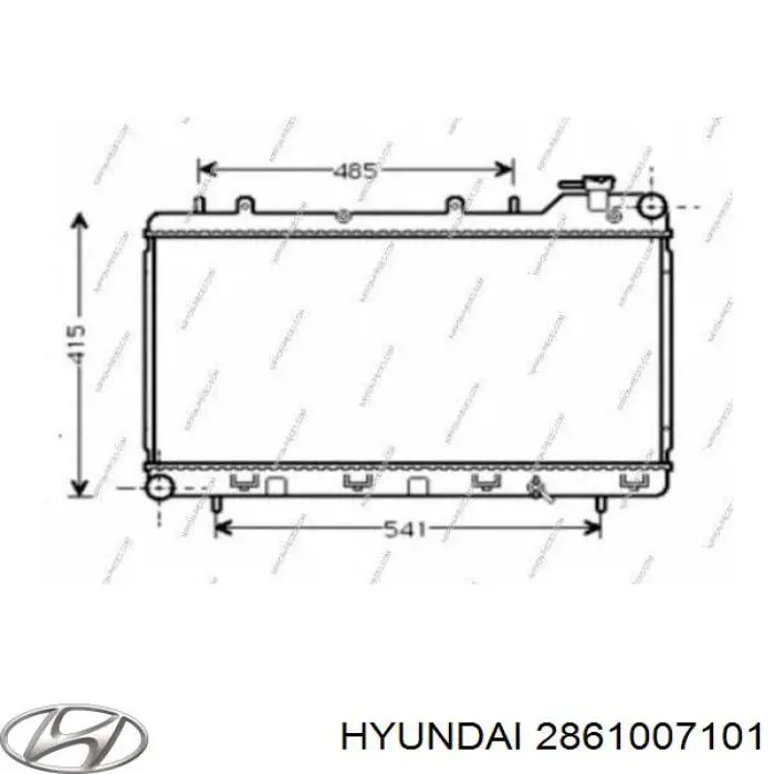 Silenciador central Hyundai/Kia 2861007101 precio, desde 74,60 EUR