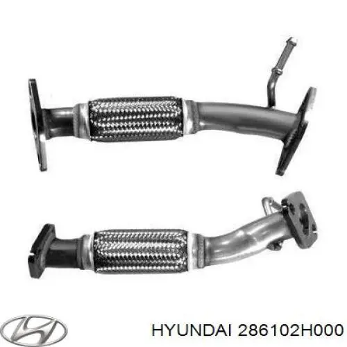 Comprar 286102H000 Hyundai/Kia Tubo de admisión del silenciador de escape delantero