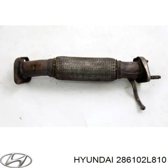 286102L810 Hyundai/Kia tubo de admisión del silenciador de escape delantero