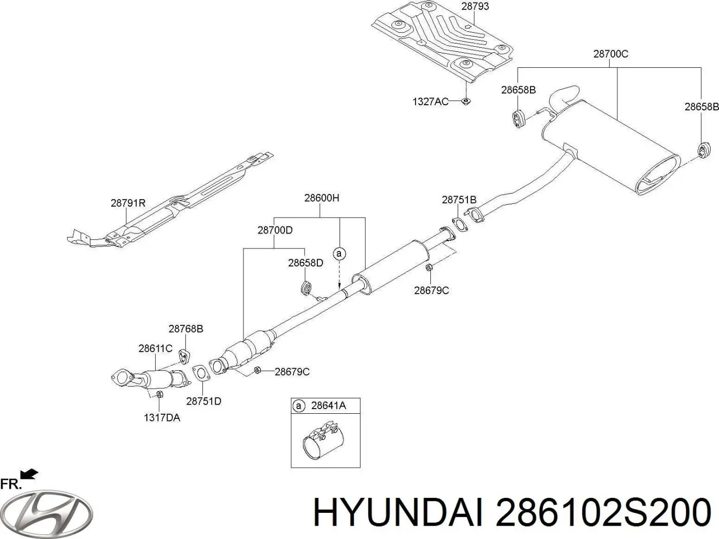 286102S200 Hyundai/Kia