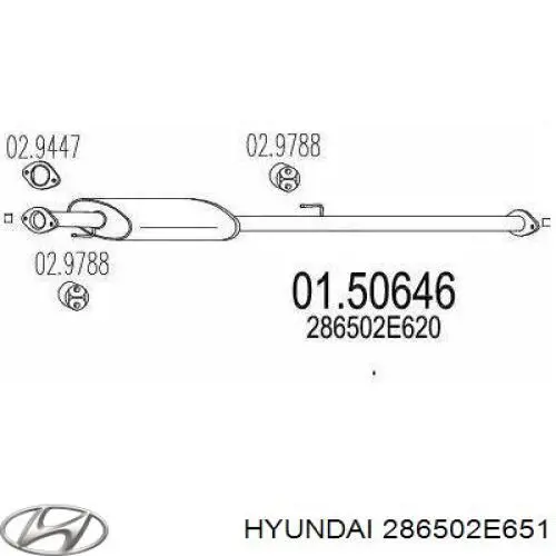 286502E651 Hyundai/Kia