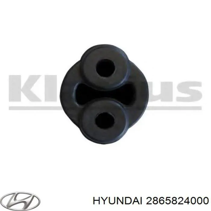 2865824000 Hyundai/Kia soporte, silenciador