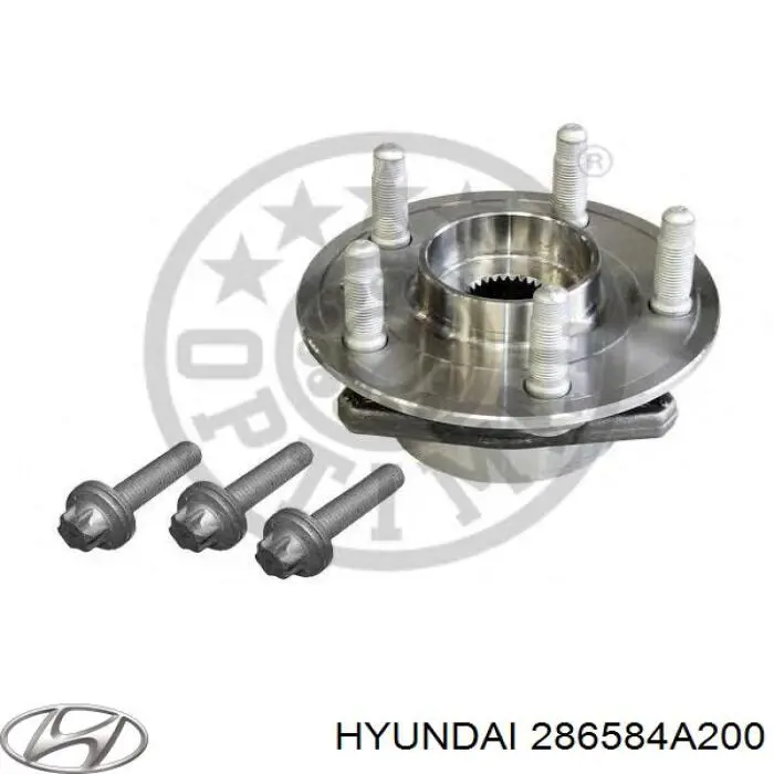 286584A200 Hyundai/Kia soporte, silenciador