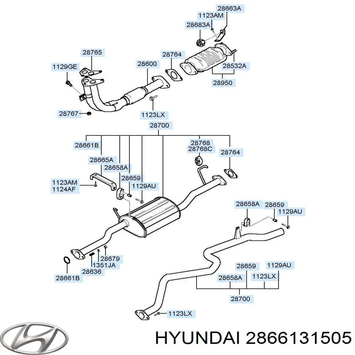 2866131505 Hyundai/Kia