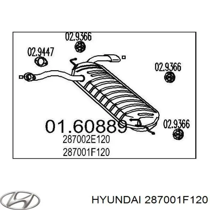 287001F120 Hyundai/Kia