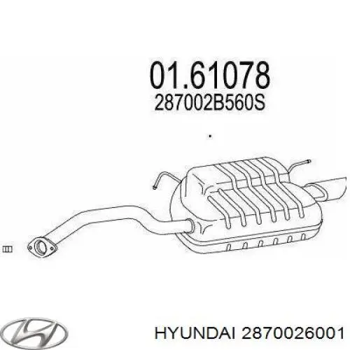 2870026001 Hyundai/Kia