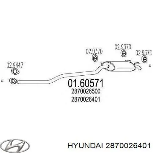 2870026401 Hyundai/Kia