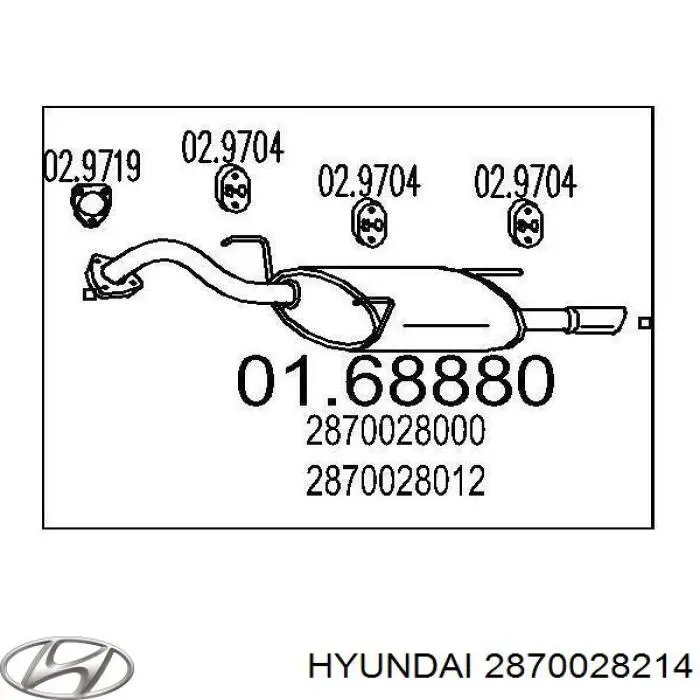 2870028214 Hyundai/Kia