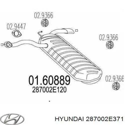 287002E371 Hyundai/Kia