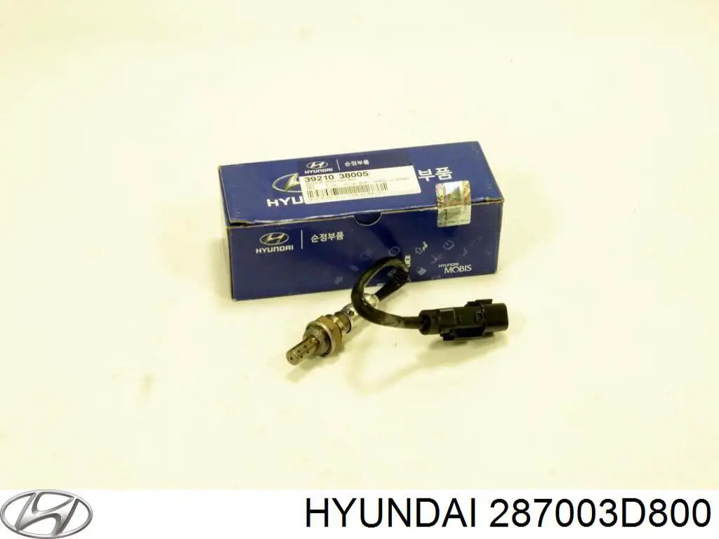 287003D800 Hyundai/Kia silenciador posterior