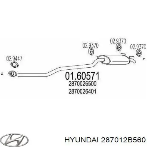 287012B560 Hyundai/Kia