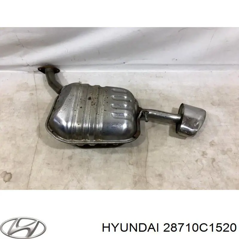 Silenciador trasero Hyundai Sonata VII sedán (LF) (2014 - 2023) precio, desde 415,26 EUR
