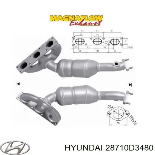 28710D3480 Hyundai/Kia