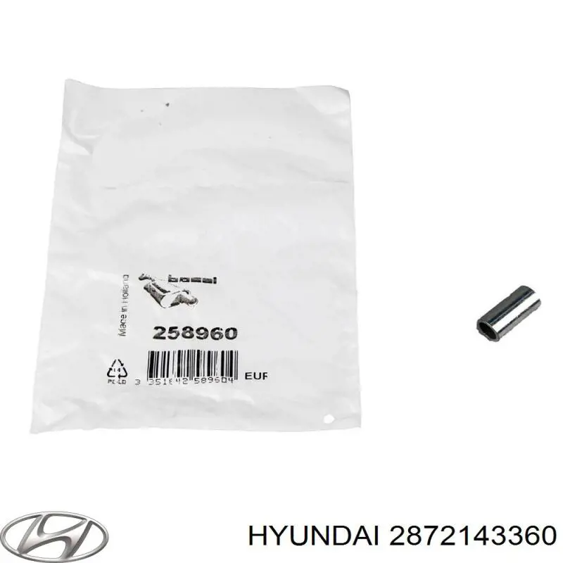 2872143360 Hyundai/Kia rótula barra de acoplamiento exterior