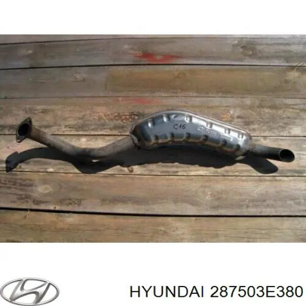 Silenciador trasero Hyundai/Kia 287503E380 precio, desde 588,03 EUR