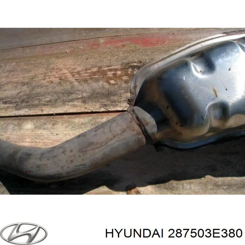 Comprar 287503E380 Hyundai/Kia Silenciador trasero